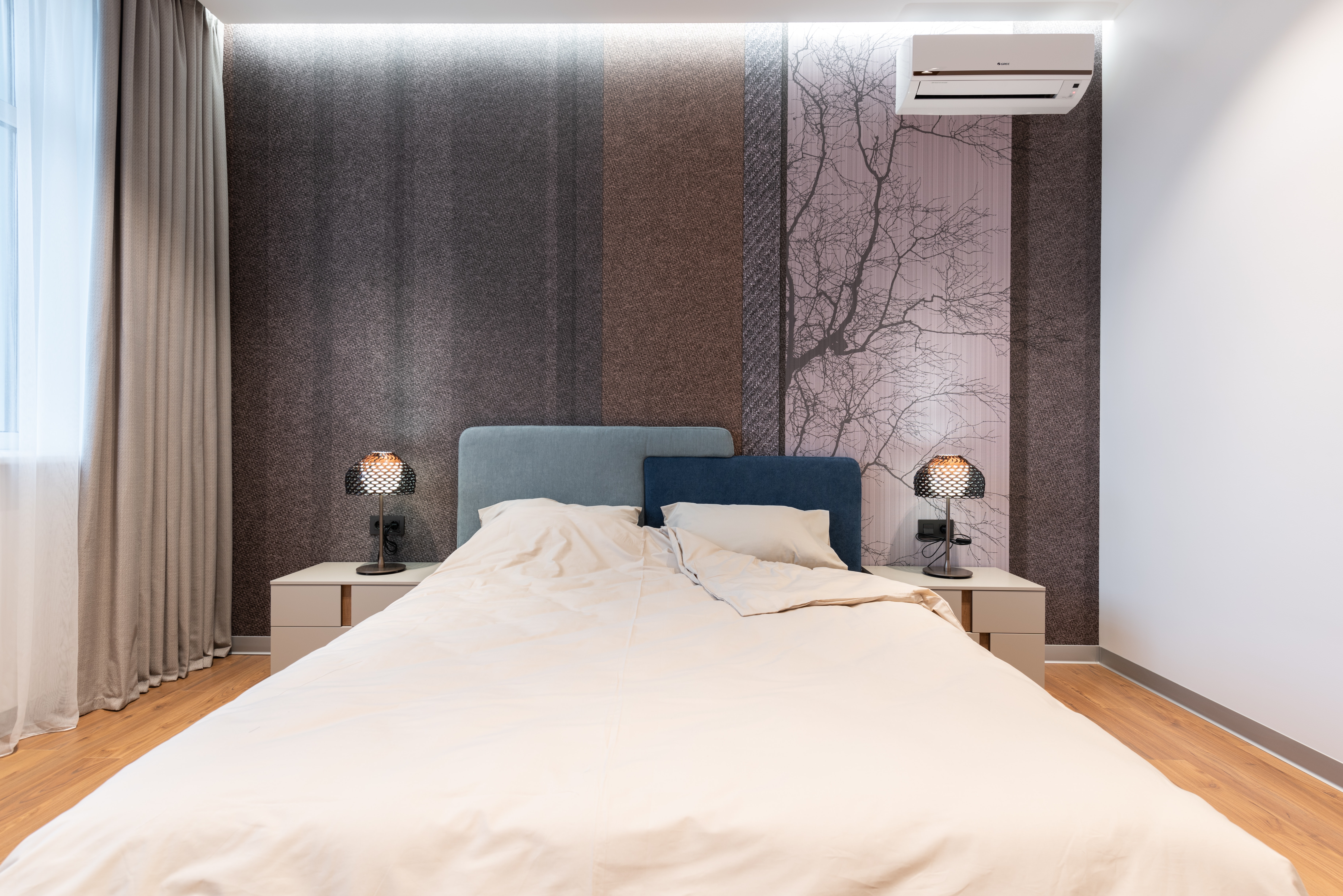 Kreative Wandoptiken und Tapezierarbeiten